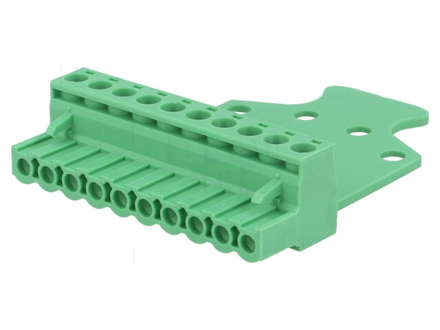 Ontkoppelbare terminal strip; 5,08mm; banen: 10; recht; stekker