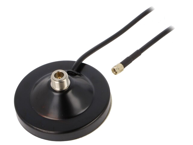 Antennehouder; zwart; N,SMA; IP67; 2m; LMR200