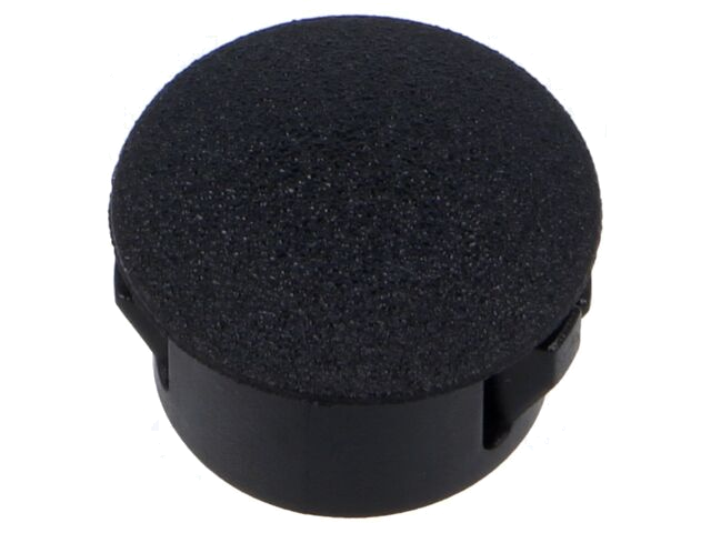 Afsluitdopje; H: 10,3mm; indrukken,sluiting; Flensdiam: 16,7mm