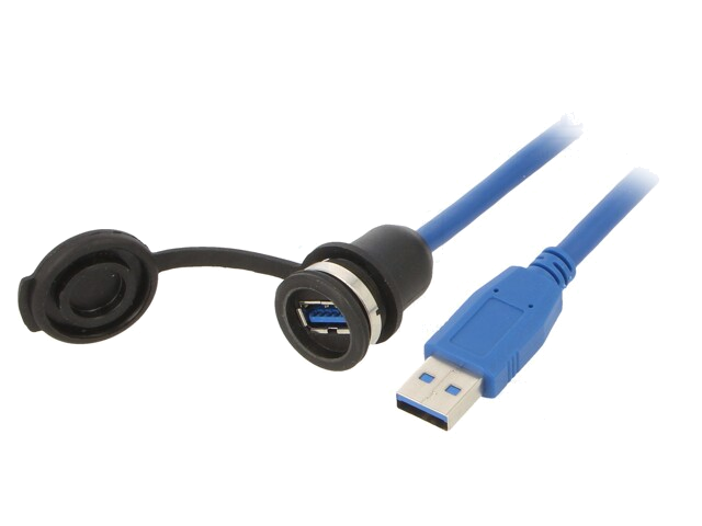 Kabel-adapter; USB-A aansluiting,USB-A-stekker; 1310; USB 3.0