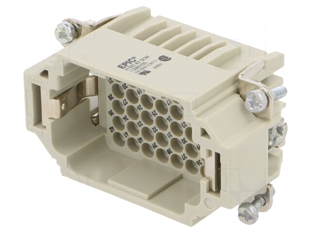 Connector: HDC; contactinzetstuk; mannelijk; EPIC H-DD; PIN: 42