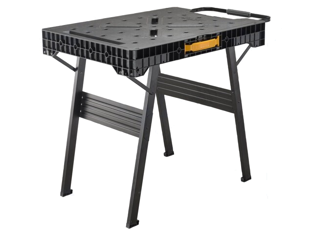 Werktafel; gevouwen