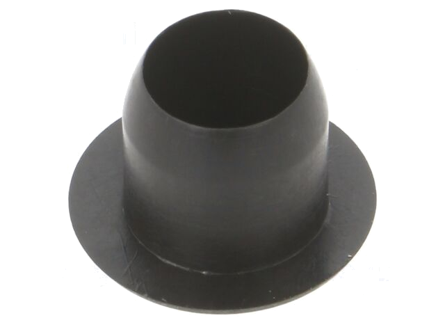 Afsluitdopje; H: 9mm; indrukken; Flensdiam: 15mm; zwart; LDPE