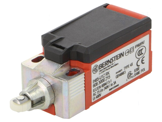 Eindschakelaar; NO + NC; 5A; max.240VAC; max.24VDC; M20; IP66
