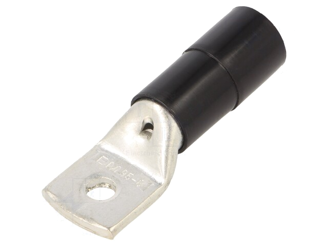 Uiteinde: buis; M8; Ø: 8,5mm; 95mm2; klemmen; voor draad; geïsoleerd