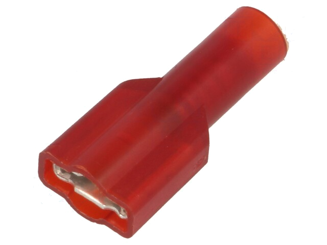 Connector: vlak; 6,4mm; 0,8mm; vrouwelijk; klemmen; voor draad