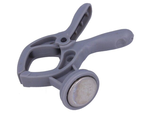 Universele lijmklem; met magneet; max.15mm; MICROFIX