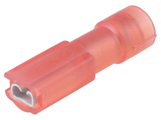 Connector: vlak; 2,8mm; 0,5mm; vrouwelijk; 0,75÷1,25mm2; klemmen