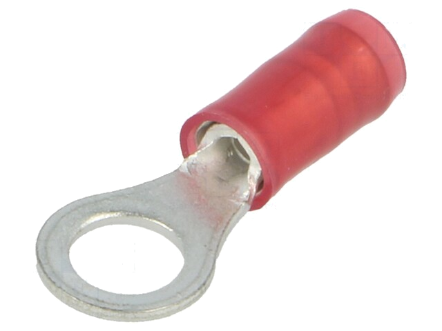 Uiteinde: oog; Ø: 5mm; 0,26÷1,65mm2; klemmen; voor draad; vertind