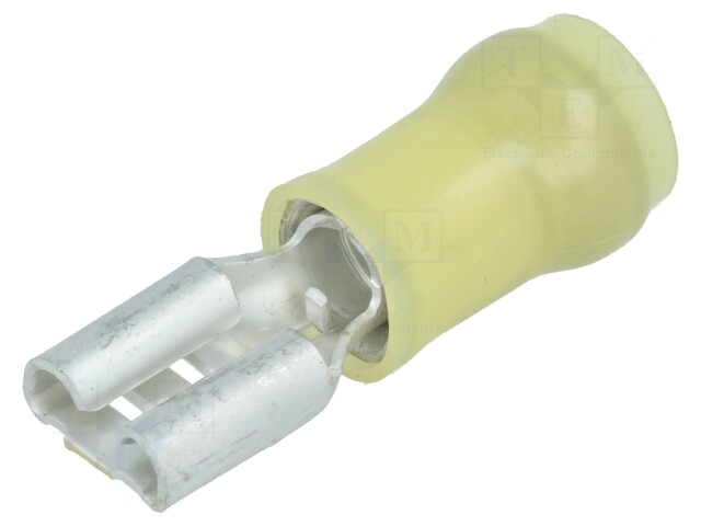 Connector: vlak; 6,3mm; 0,8mm; vrouwelijk; 3,31÷5,26mm2; klemmen