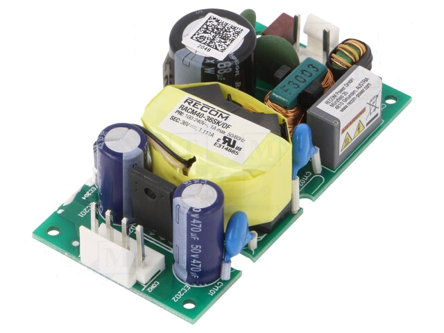 Voedingseenheid: schakelende; open; 40W; 120÷370VDC; 80÷264VAC