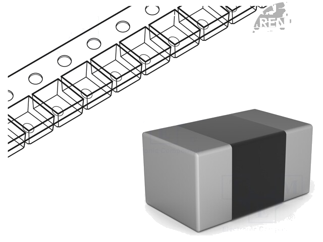 Ferriet: kraal; Imp.@ 100MHz: 600Ω; SMD; 500mA; 0805; R: 300mΩ