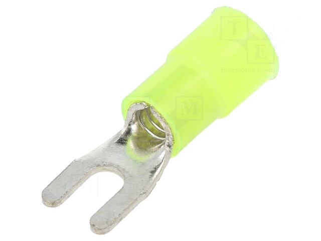 Uiteinde: vork; M3,5; Ø: 3,7mm; 4÷6mm2; klemmen; voor draad; vertind