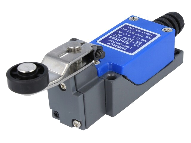 Eindschakelaar; hendel R 30mm, roller Ø18mm; NO + NC; 5A; IP64