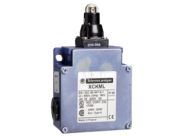 Eindschakelaar; NC x2 + NO x2; M20; IP66; Afm.corp: 77x81x35,6mm