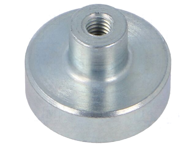 Magneet: vast; samarium, kobalt; 90N; Ø: 20mm; H: 13mm; staal