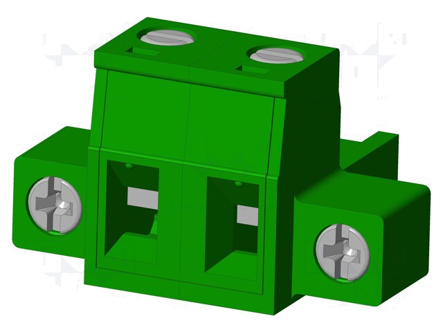 Connector: ontkoppelbare terminal strip; stekker; vrouwelijk