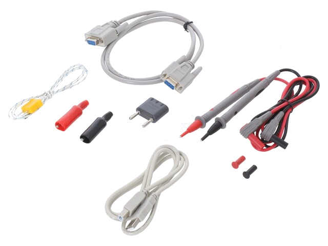Tafelmultimeter; LCD; VDC: 600mV,6V,60V,600V,1kV; True RMS AC