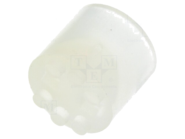 Afstandbus; LED; Øext: 5,1mm; ØLED: 5mm; L: 5,1mm; natuurlijk