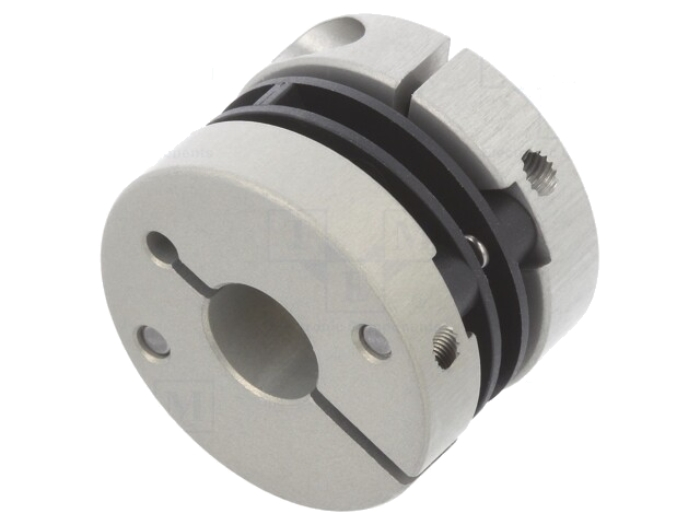 Koppeling; Ø1: 10mm; Ø2: 10mm; aluminium,polyamide; -10÷80°C
