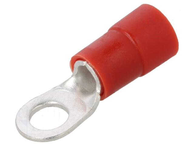 Uiteinde: oog; M6; Ø: 6,5mm; 10mm2; klemmen; voor draad; geïsoleerd