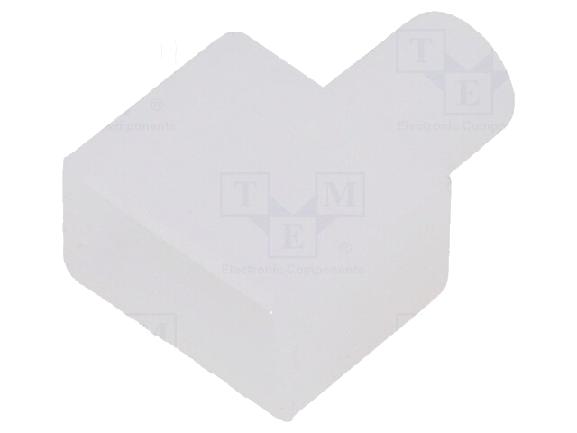 Stop; silicone; met gat; NL0612-12-NW-24,NL0612-12-WW-24