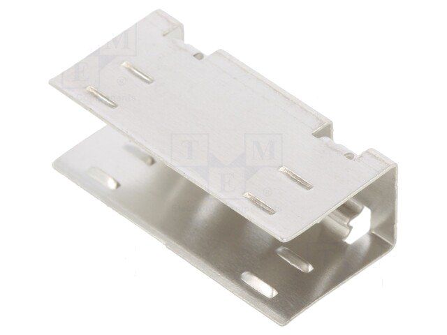Houder; roestvrij staal; 30x10x15mm