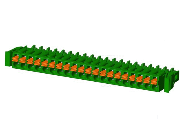 Connector: ontkoppelbare terminal strip; stekker; vrouwelijk