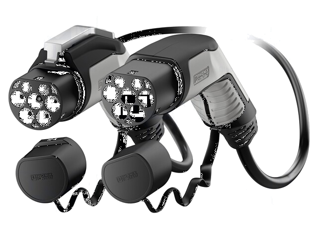 Kabel: eMobility; 1x0,5mm2,3x6mm2; 250V; 8kW; IP44; Type 1,Type 2
