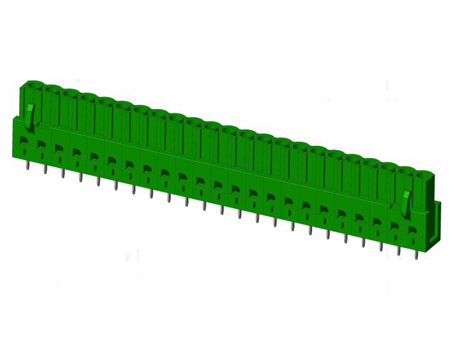 Connector: ontkoppelbare terminal strip; contact; vrouwelijk