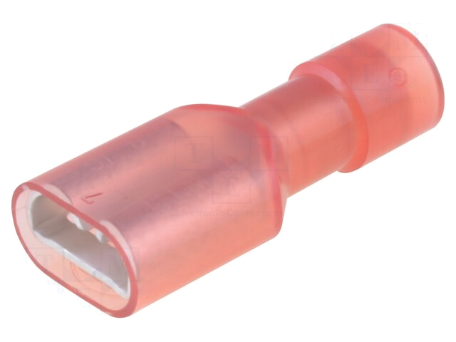Connector: vlak; 6,3mm; 0,8mm; vrouwelijk; 0,75÷1,25mm2; klemmen