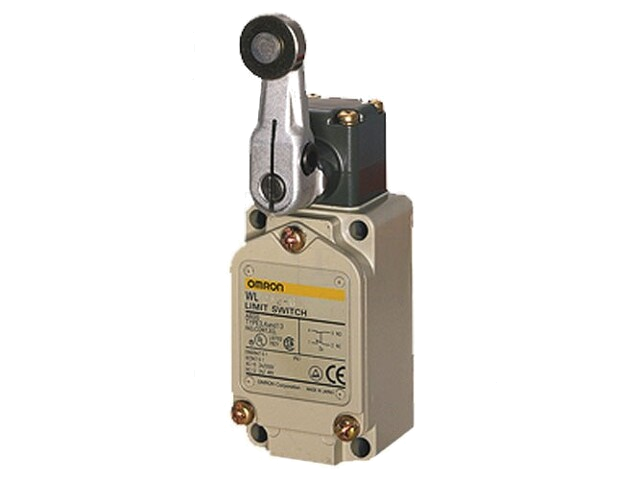 Eindschakelaar; hendel R 38mm, roller van metaal Ø17,5mm; DPDB