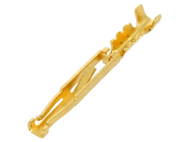 Contact; verguld; 28AWG÷24AWG; klemmen