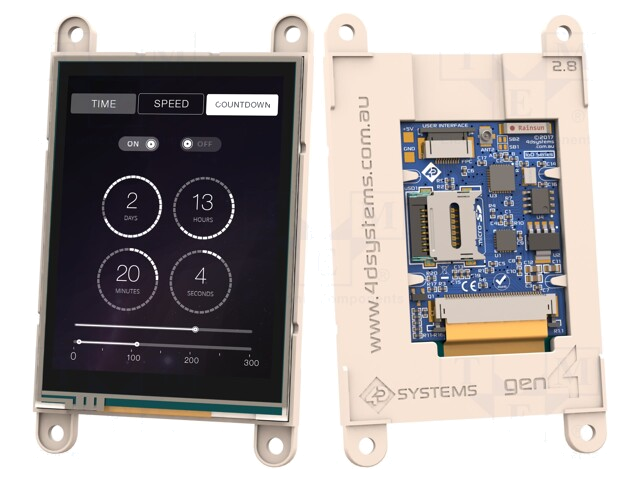 Display: TFT; 2,8