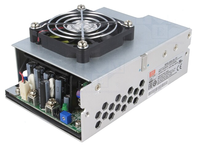 Voedingseenheid: schakelende; open; 499,5W; 113÷370VDC; 80÷264VAC
