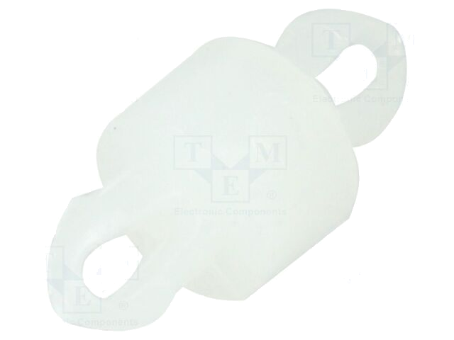 PCB-afstand; polyamide; L: 3mm; klik/klik
