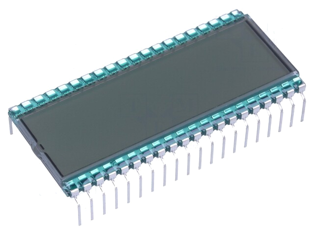 Display: LCD; 7-segment; STN Positive; A.cijfers: 4; -20÷70°C
