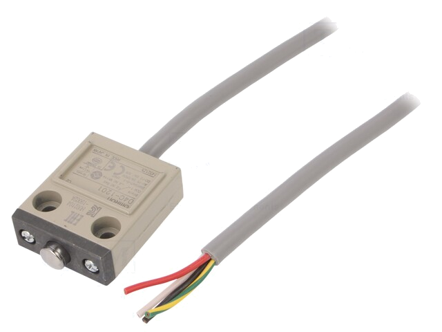 Eindschakelaar; pin Ø10mm; NO + NC; 10A; max.250VAC; max.250VDC