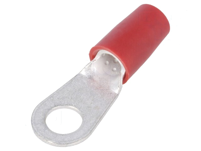 Uiteinde: oog; M6; Ø: 6,35mm; 6,64÷10,5mm2; klemmen; voor draad