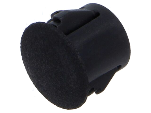 Afsluitdopje; H: 6,4mm; indrukken,sluiting; Flensdiam: 11,9mm