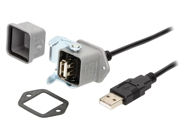 Kabel-adapter; USB-A aansluiting,USB-A-stekker; 1310; USB 2.0