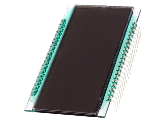 Display: LCD; 7-segment; STN Positive; A.cijfers: 3,5; -20÷70°C