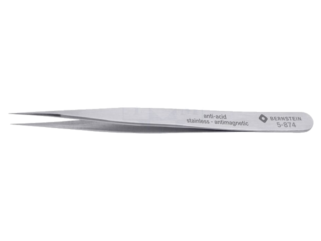 Pincet; 120mm; De vorm van de punt: scherp; universeel