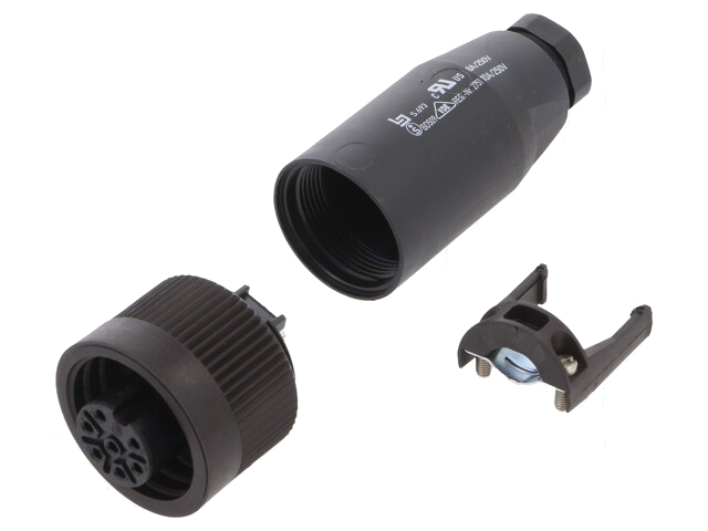 Connector: rond; stekker; 692,693,RD24; vrouwelijk; PIN: 7; 10A