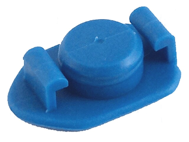 Plug voor spuiten; 5ml; blauw; 905-B,905-N; polyethyleen