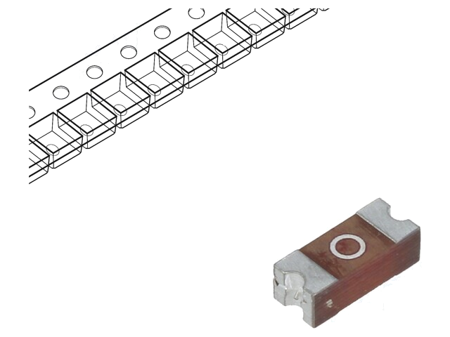 Zekering: smeltveiligheid; super snel; 6,3A; 125VDC; SMD; 2410