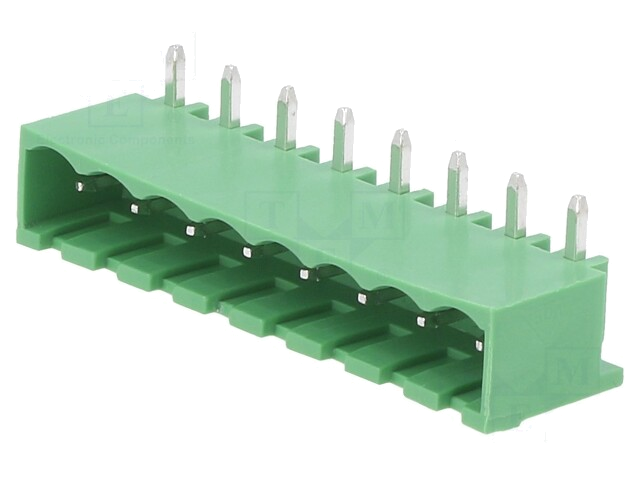 Ontkoppelbare terminal strip; Contactr: 5mm; banen: 8; contact