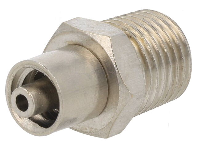 Adapter; metallisch; Luer Lock; voor doseerpatronen; metaal