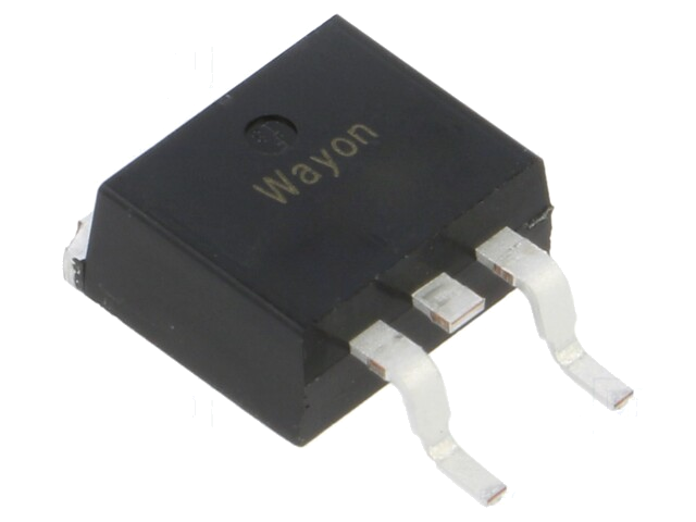 Transistor: N-MOSFET; unipolair; TO252