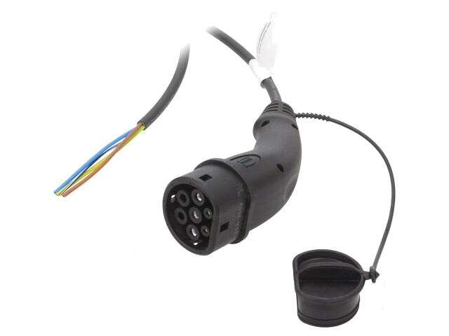 Kabel: eMobility; 1x0,5mm2,3x2,5mm2; 250V; 4,7kW; IP44; 5m; 20A